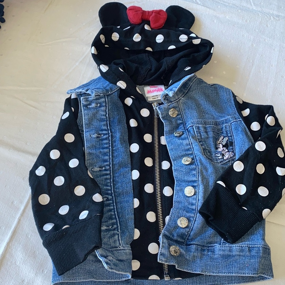 Minnie Mouse Jean jacket 2T